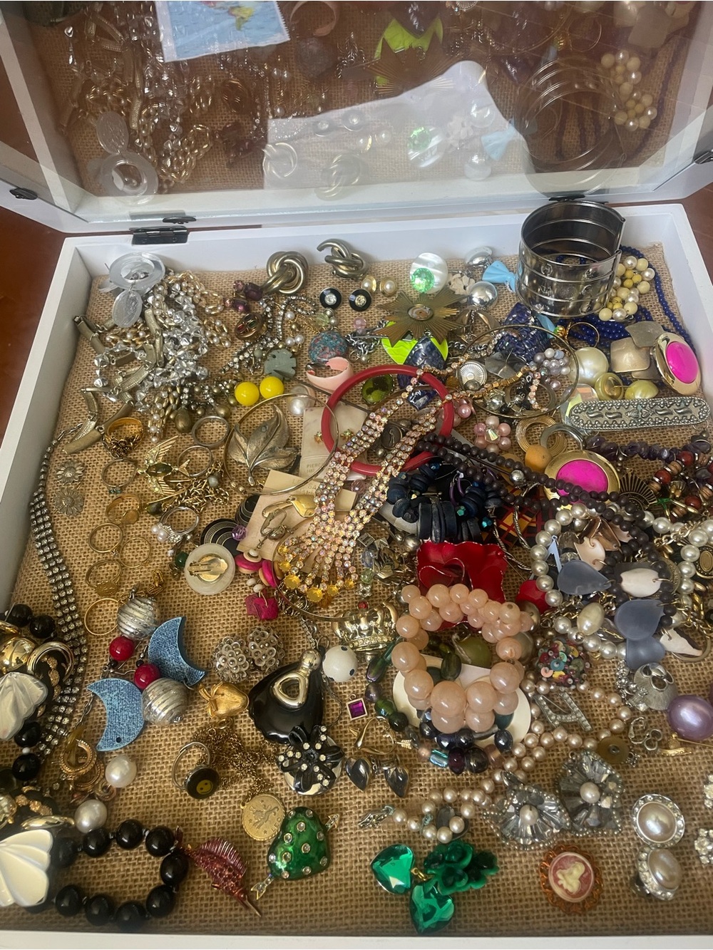Huge Crafters Broken Jewelry Lot 2.5lbs